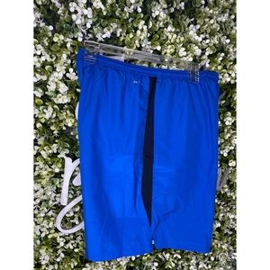 Nike Dri-Fit blue & black shorts size L Brand New